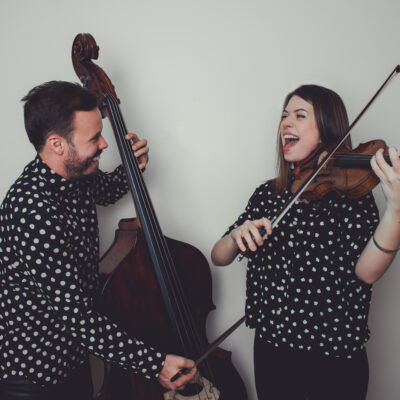 Larking with Bach and Bluegrass