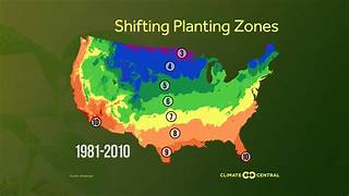 Nature's plant hardiness zones