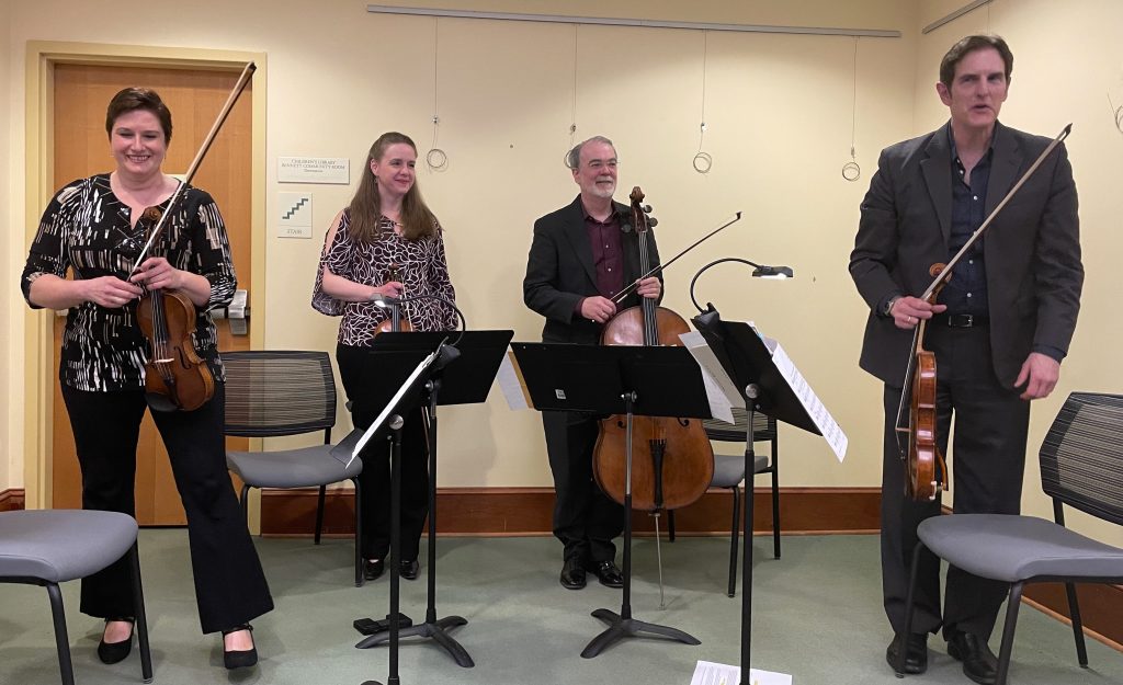 Taconic String Quartet Awes at Millbrook Library
