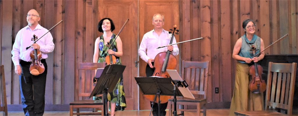 Arianna String Quartet Electrifies Music Mountain