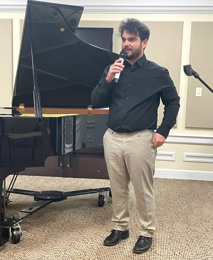 Nicolò Tuccia at Arbor Ridge and Klavierhaus