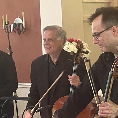 Three Cello Fellows at Smithfield Church