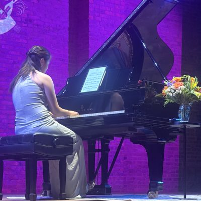 Sophia Zhou and friends at The Stissing Center