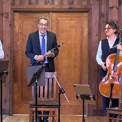 Erinys Quartet Soars with Oskar at Music Mountain